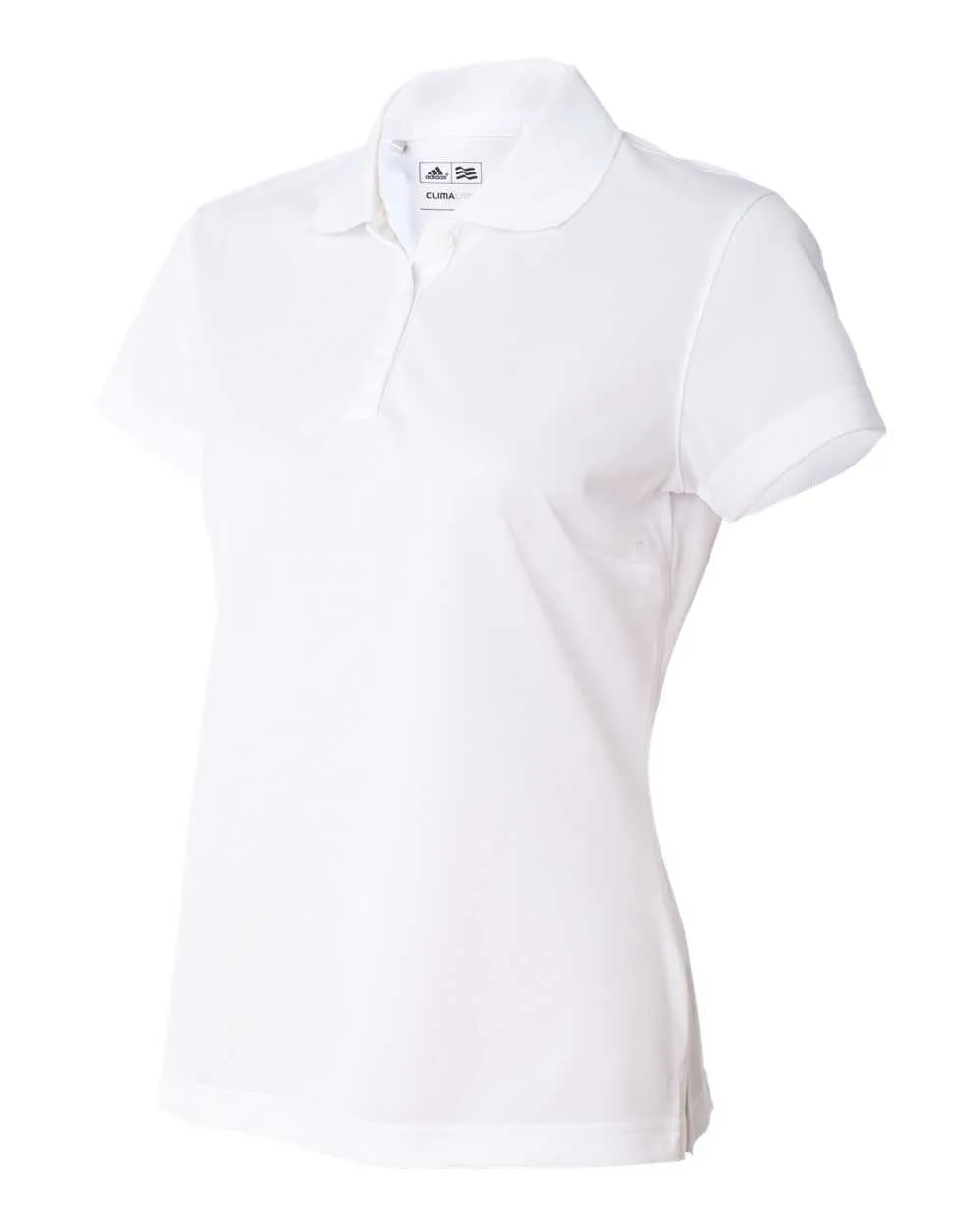 Adidas A131 Women's Basic Sport Shirt - White Black