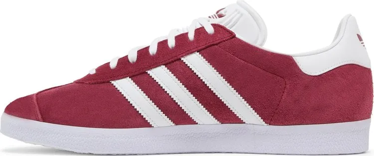 Adidas Gazelle 'Collegiate Burgundy' sneakers, red