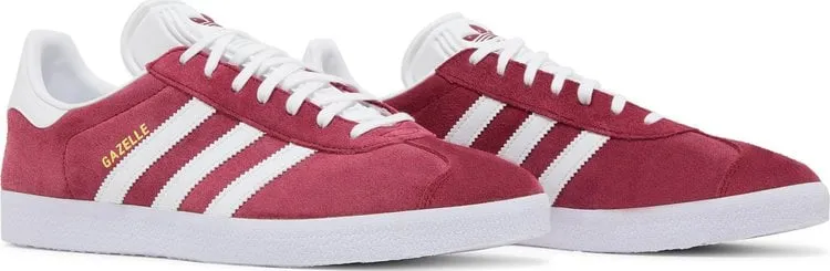 Adidas Gazelle 'Collegiate Burgundy' sneakers, red