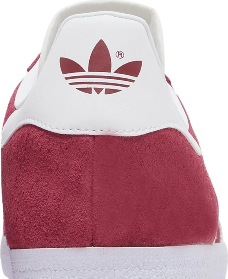 Adidas Gazelle 'Collegiate Burgundy' sneakers, red