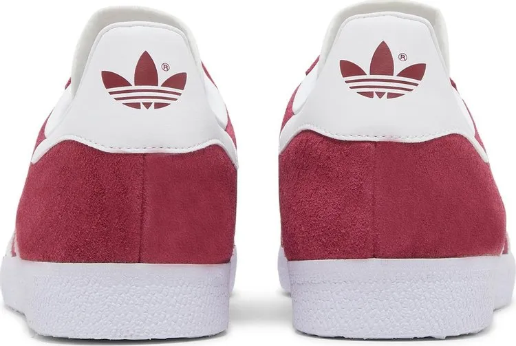 Adidas Gazelle 'Collegiate Burgundy' sneakers, red