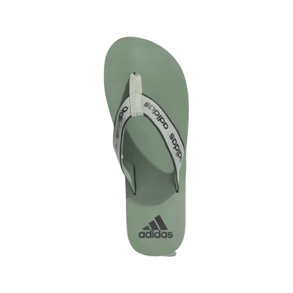 Adidas Men's Snozo Beach M Flip Flops Slipper (Silver Green/Core Black)