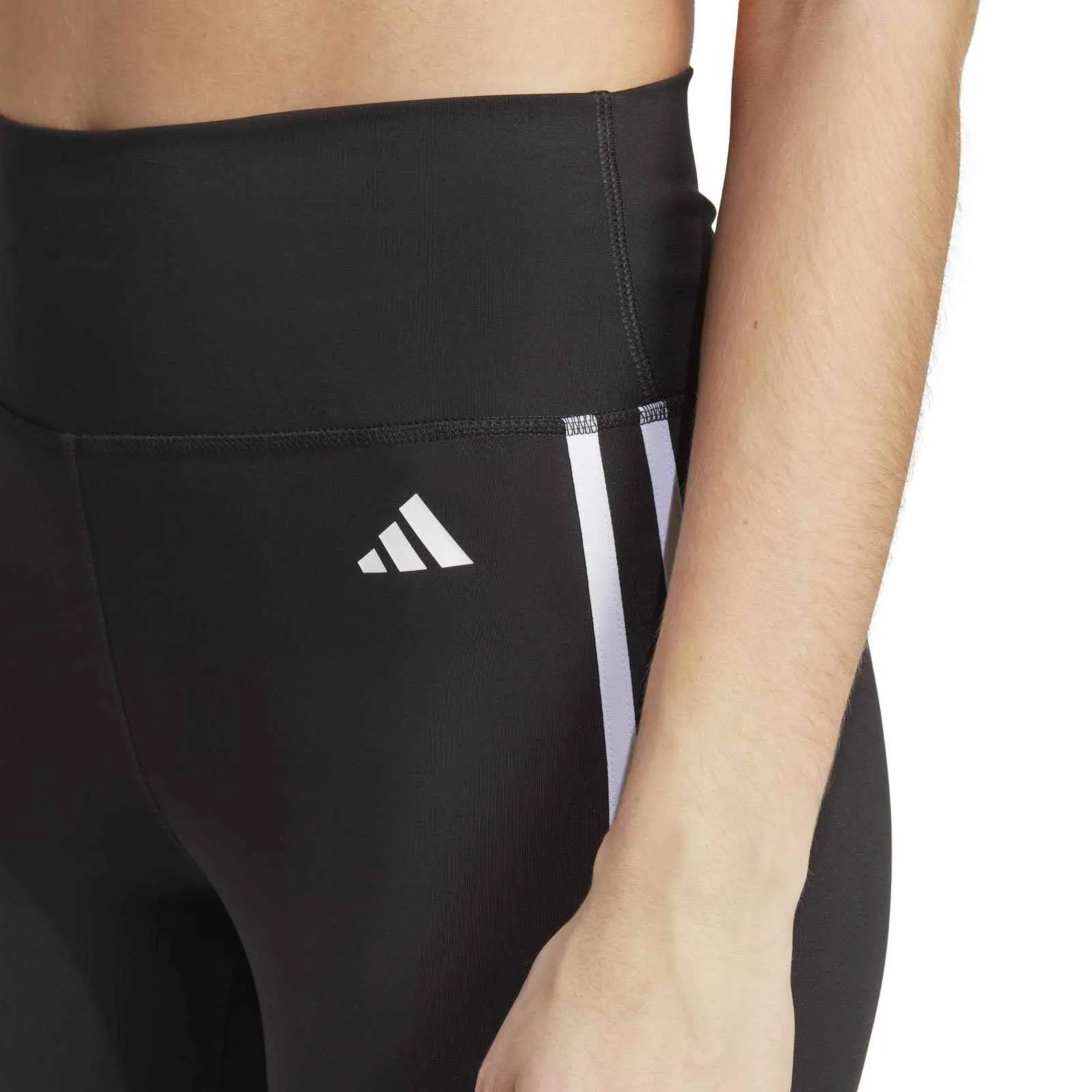 adidas Train Essentials 3-Stripes Womens High-Waisted 3/4 Leggings