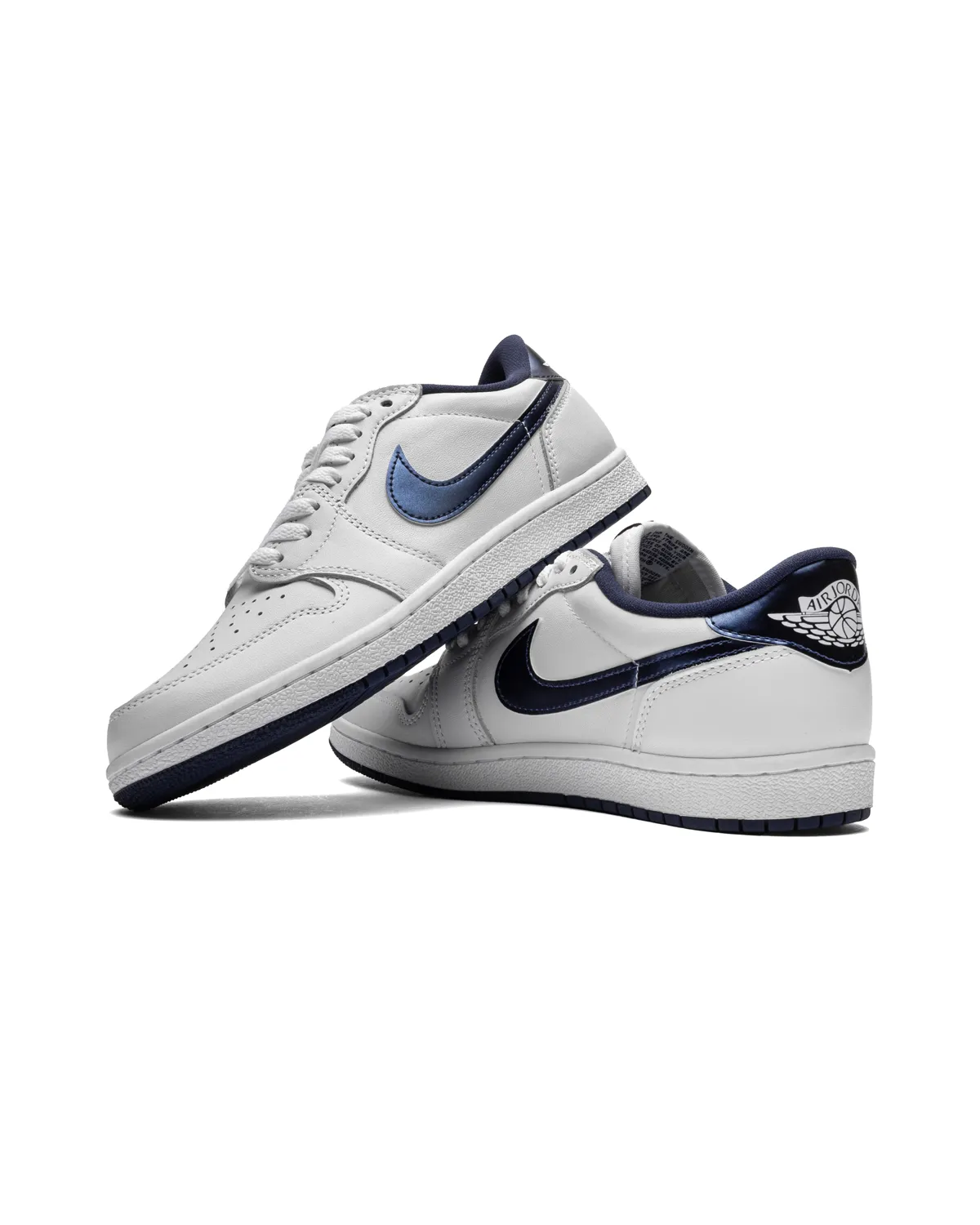 Air Jordan 1 Low '85 White/Metallic Navy