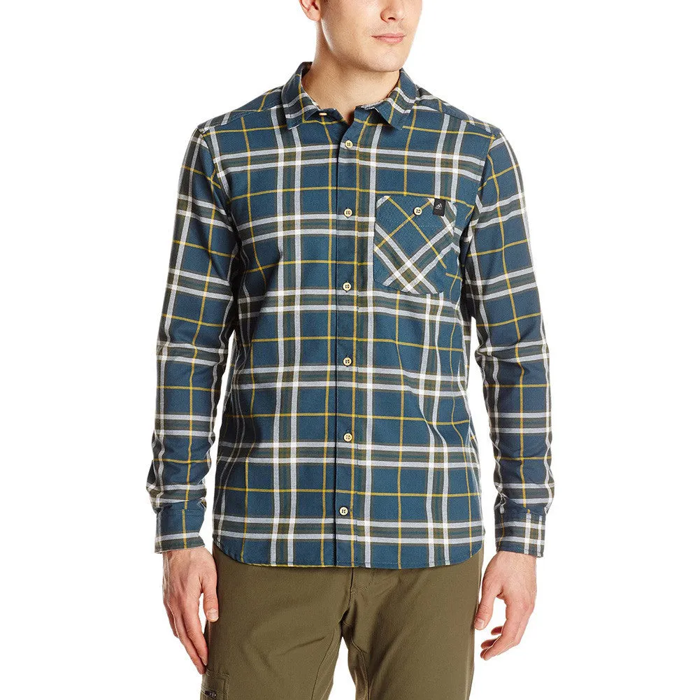 All Outdoor Checker Moss Long Sleeve Shirt by adidas Sport Performance