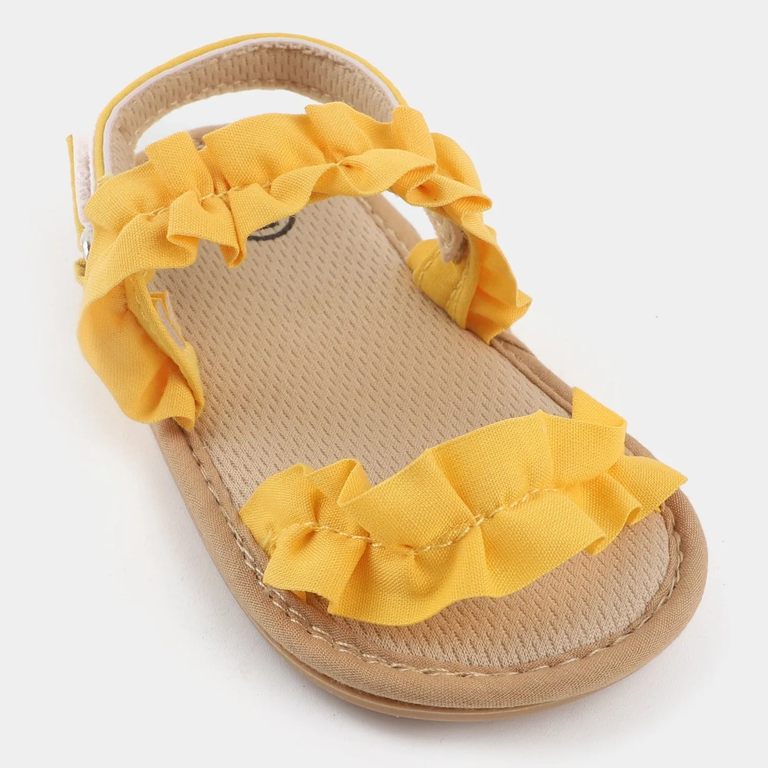 Baby Girls Shoes C-744-Yellow