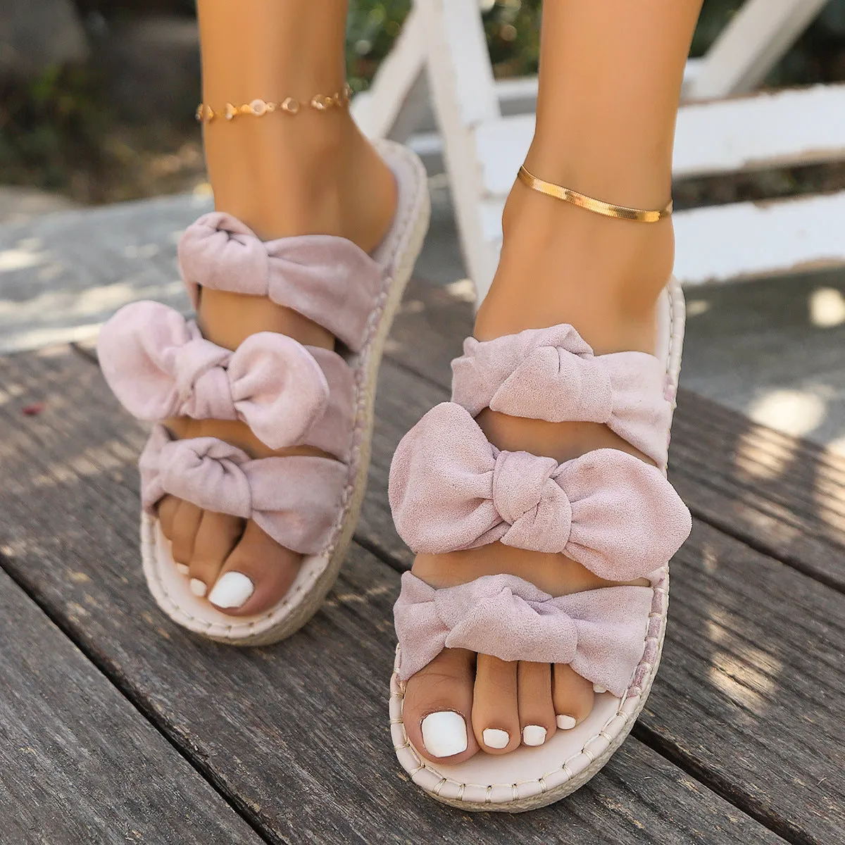 Bow Sandals