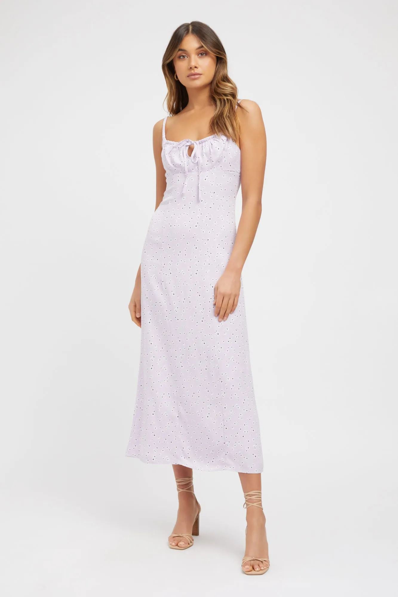 Caden Tie Midi Dress