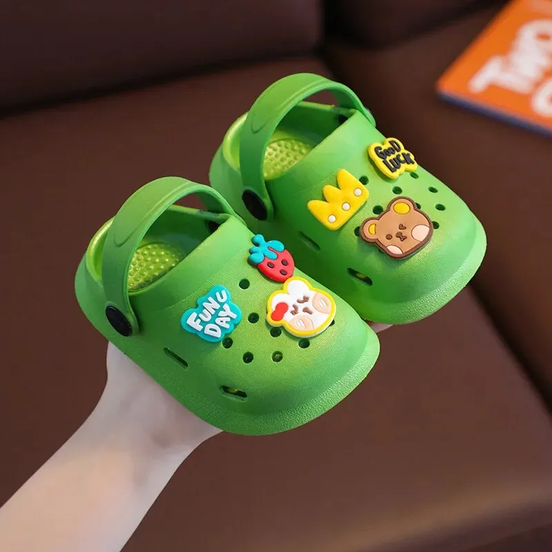 Flip Flops for Children Toddler Slippers Kids Summer Beach Shoes Girls Cartoon Home Slippers - BBSD50737