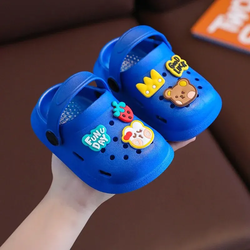 Flip Flops for Children Toddler Slippers Kids Summer Beach Shoes Girls Cartoon Home Slippers - BBSD50737