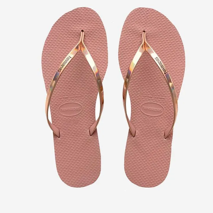 HAVAIANAS METAL CROCUS ROSE