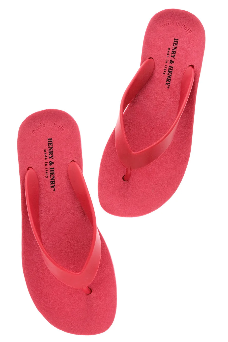 HENRY & HENRY FLIPPER Red Flip Flops