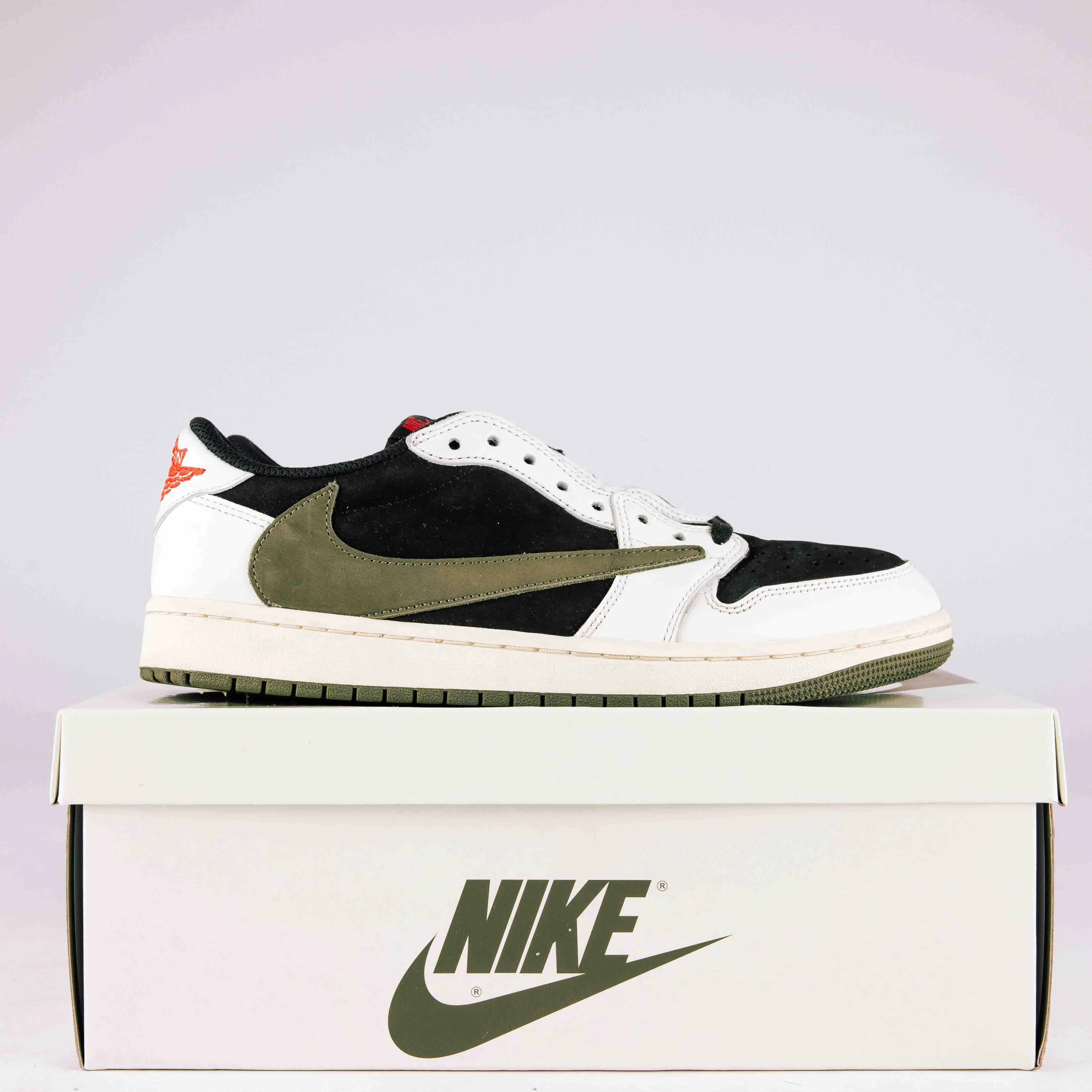 Jordan 1 Retro Low OG SP Travis Scott Olive (W) - Used - 0125