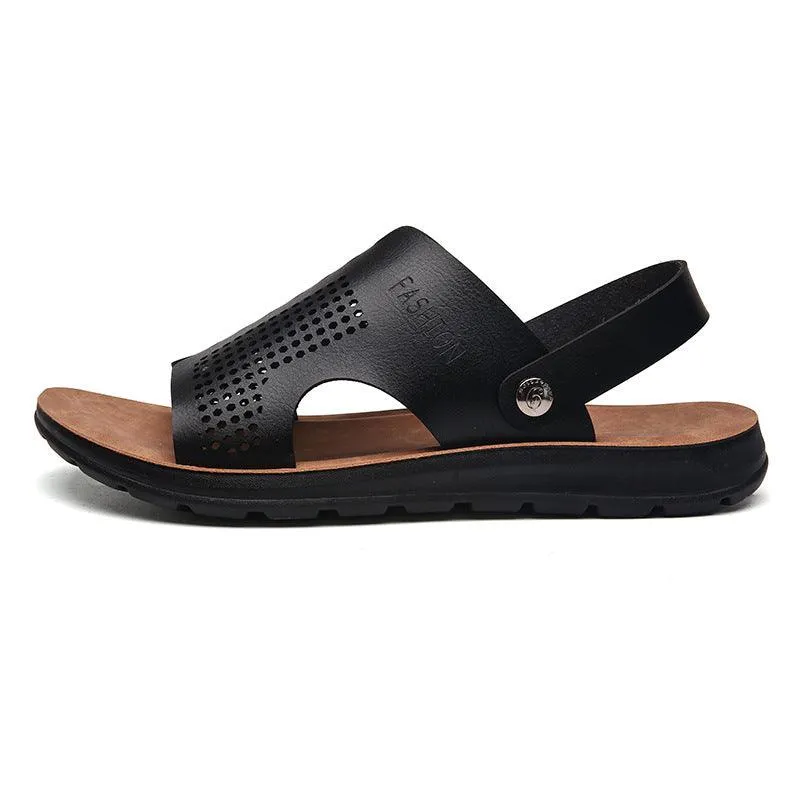 kkboxly kkboxly Sandals And Slippers Men's Soft-soled Beach Shoes