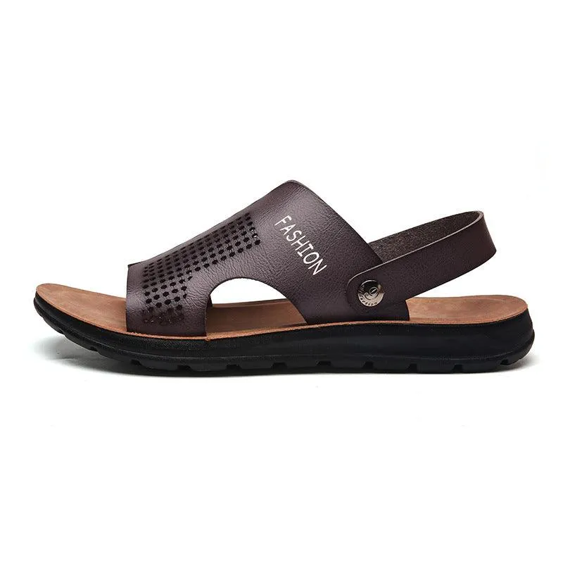 kkboxly kkboxly Sandals And Slippers Men's Soft-soled Beach Shoes