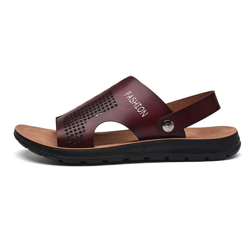 kkboxly kkboxly Sandals And Slippers Men's Soft-soled Beach Shoes