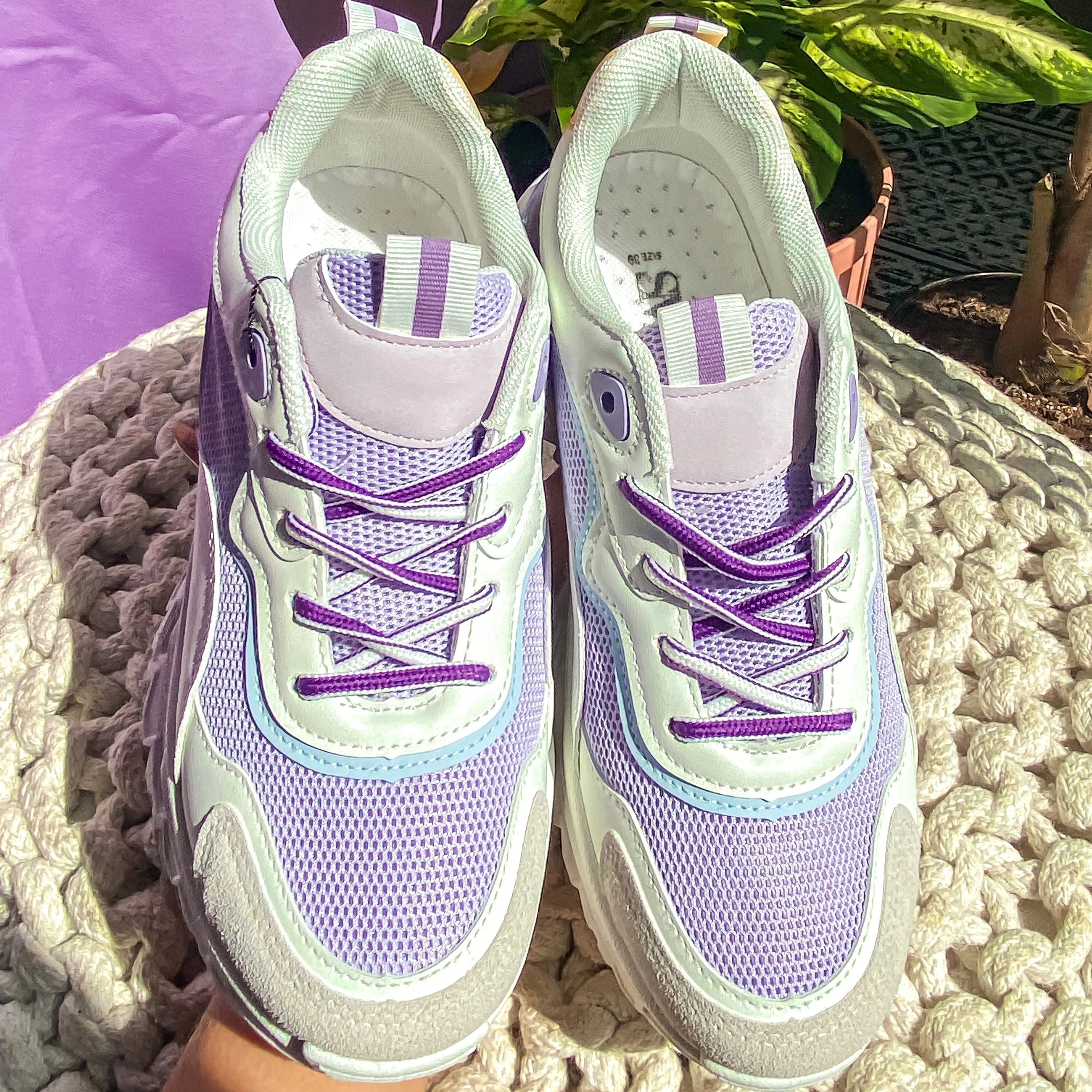 Lilac Sneakers