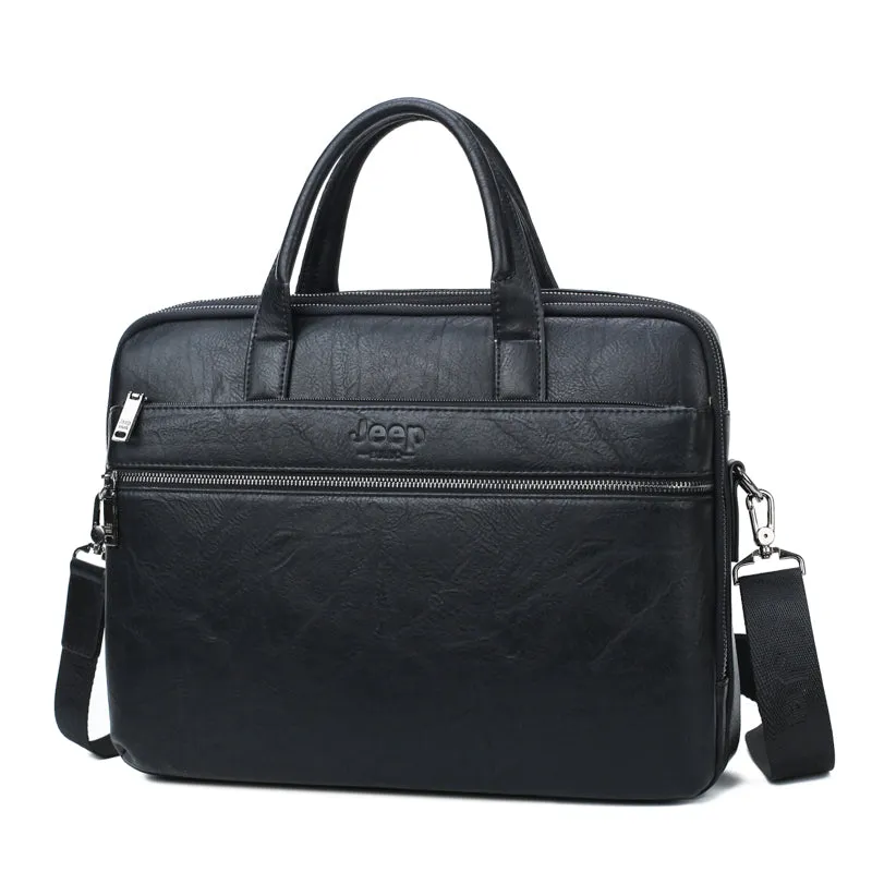 Men's retro briefcase