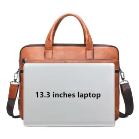 Men's retro briefcase