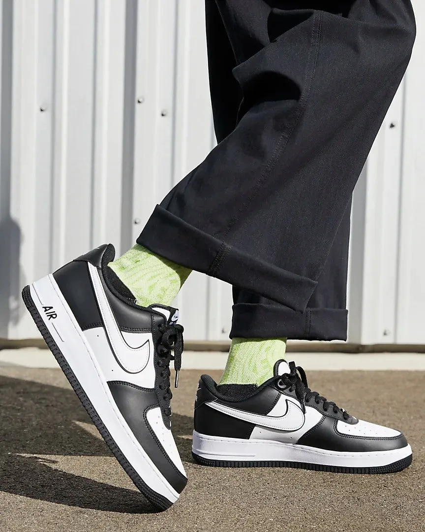 Nike Air Force 07 sneakers, black/black/white