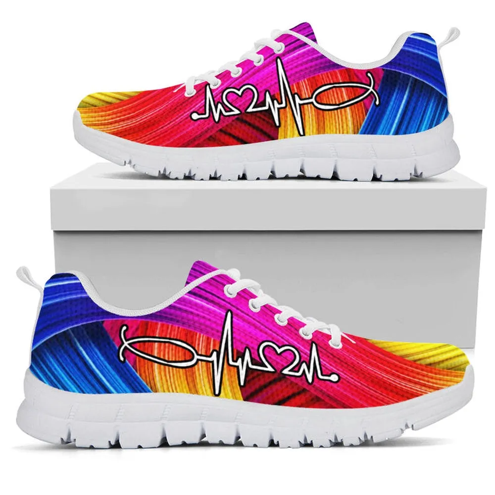 Nurse Sneaker, Nurse Rainbow Sneakers Shoes, Best Shoes For Nurses