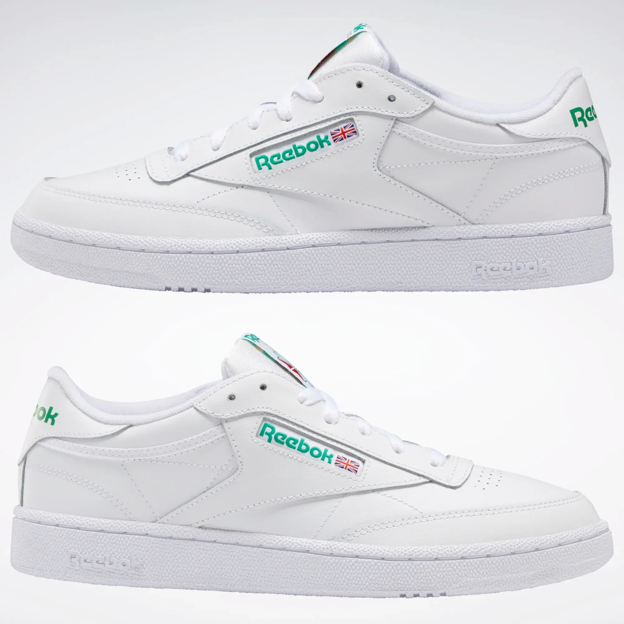 Reebok Men's Club C 85 Shoes - White / Green