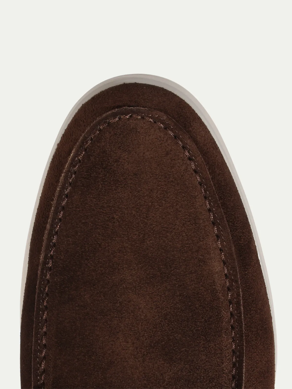 Shearling-lined Chocolate Suede Winter Boot