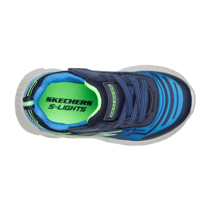 Skechers Light Ups Toddlers  Magna Lights Maver Navy Blue