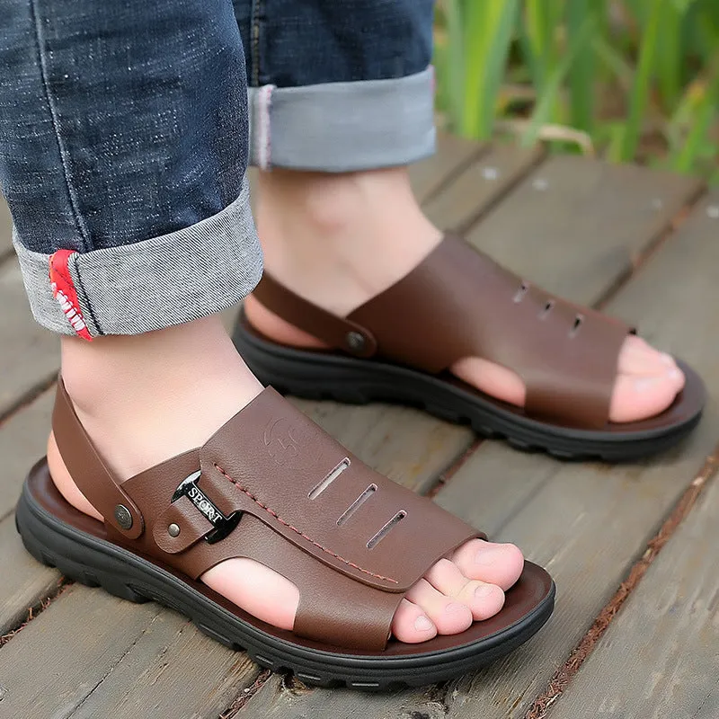 Summer All-match Dual-use Wearable Sandals for Men