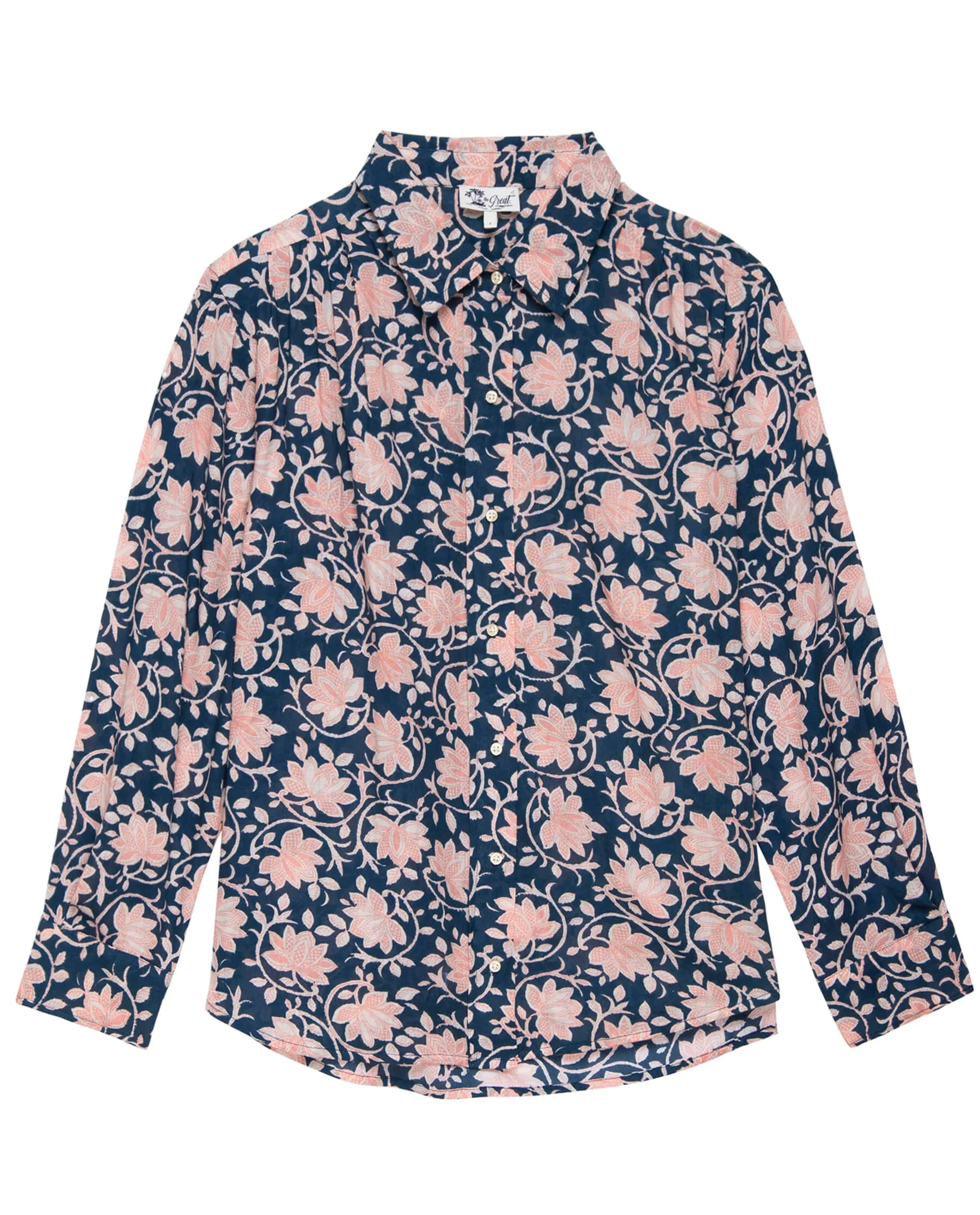 The Cove Shirt. -- Bay Oasis Floral