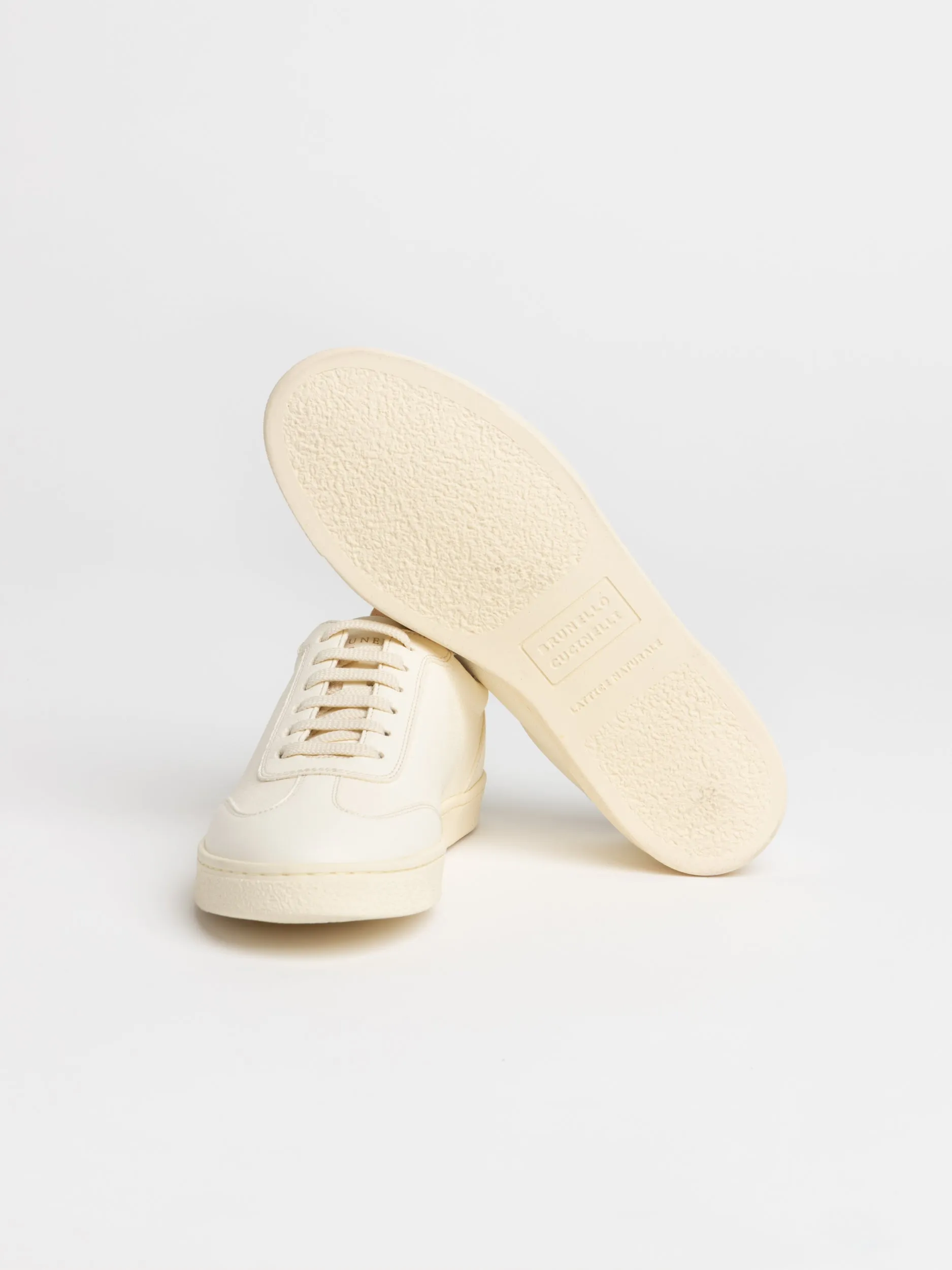 White Deerskin Sneakers