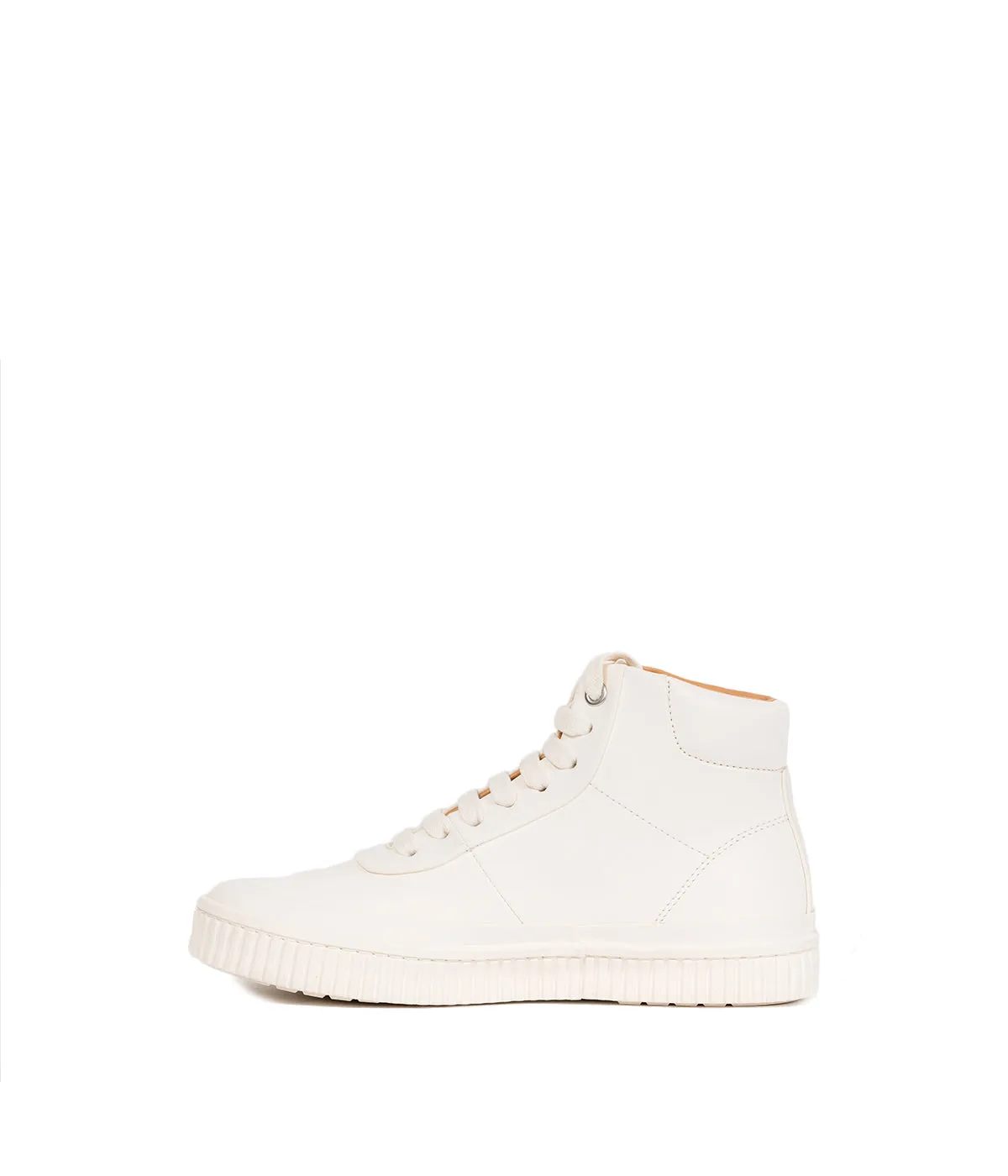 White High-Top Sneakers