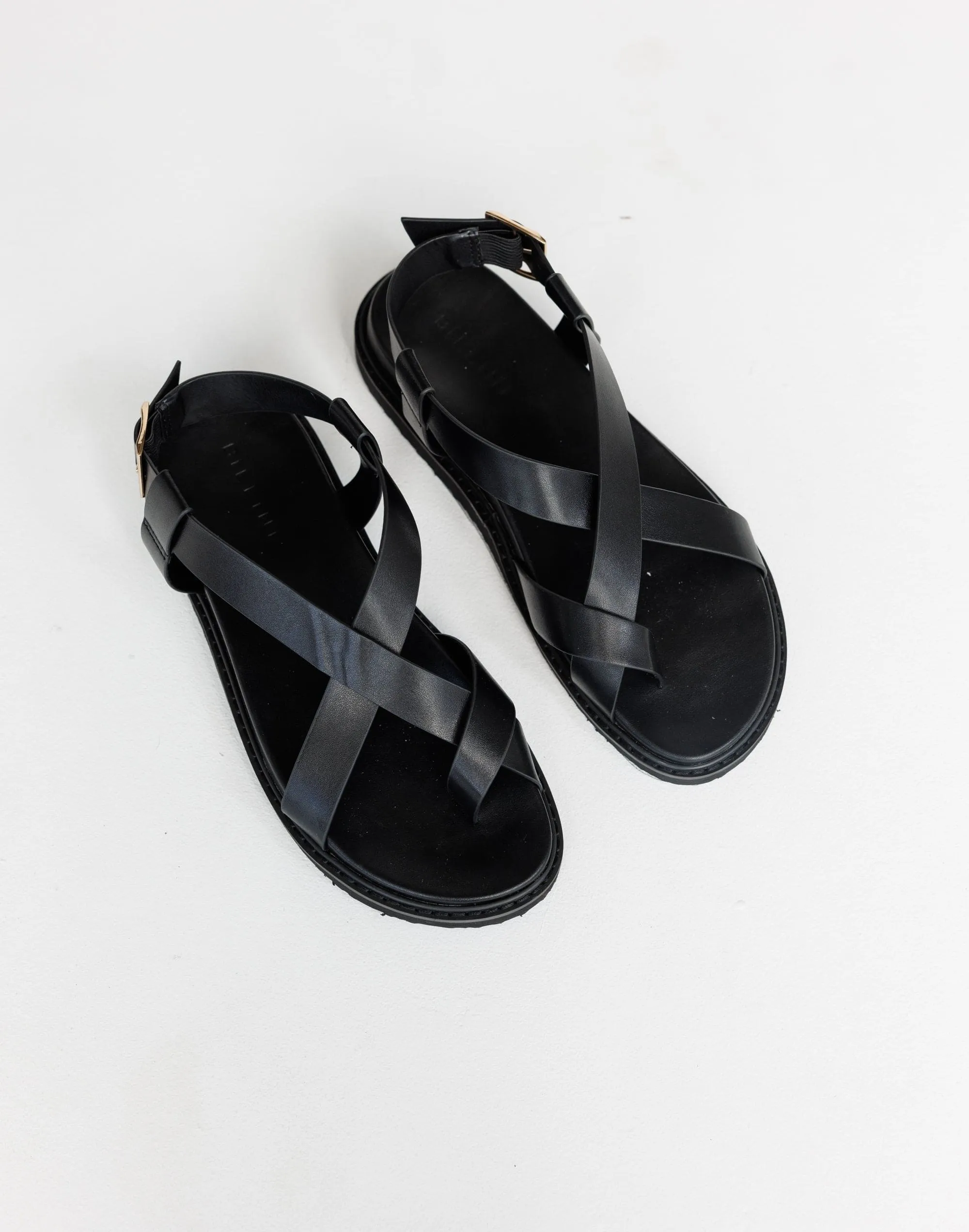 Zarai Sandals (Black) - By Billini